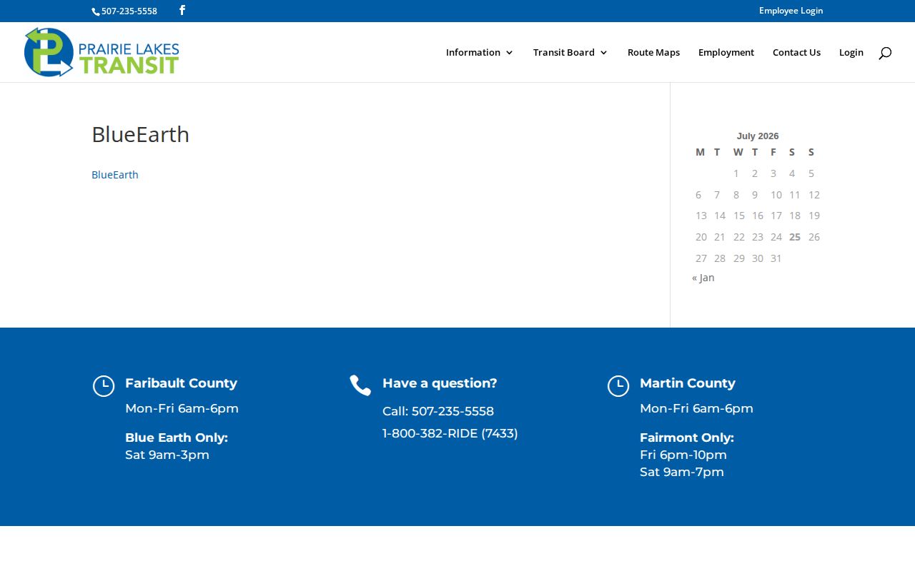 Transit details for travel after Faribault County inmate release